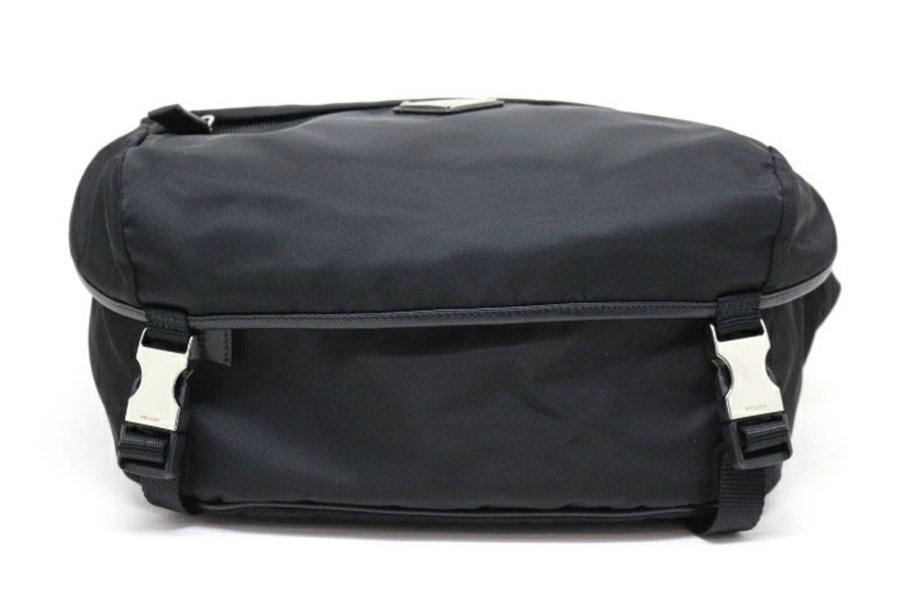 Prada Bag Shoulder Body Black Saffiano Leather